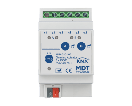 MDT KNX Dimming Actuator with Active Power Measurement