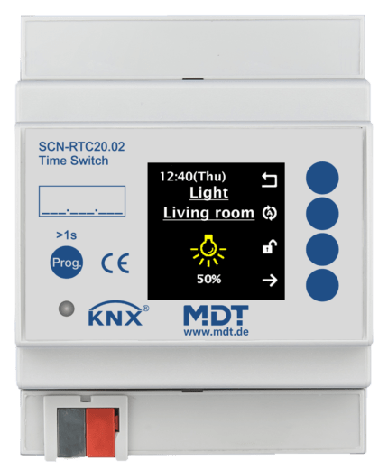 MDT KNX Time Switch with Display in uK